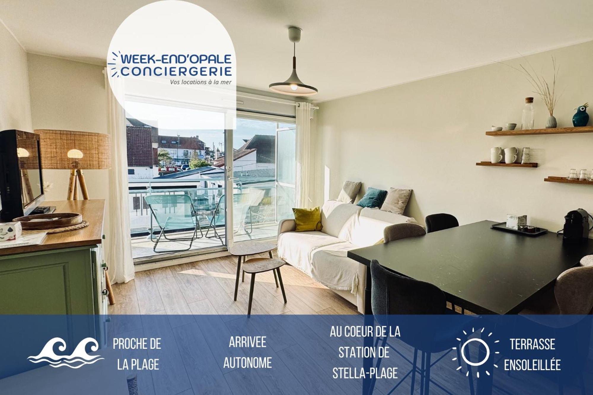 Appartement Centre Ville Stella-Plage Terrasse Sud-Ouest Buitenkant foto